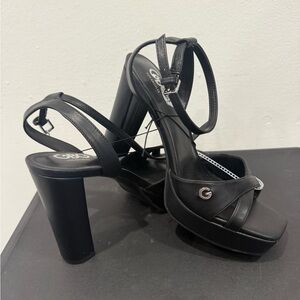Black Platform Sandals
